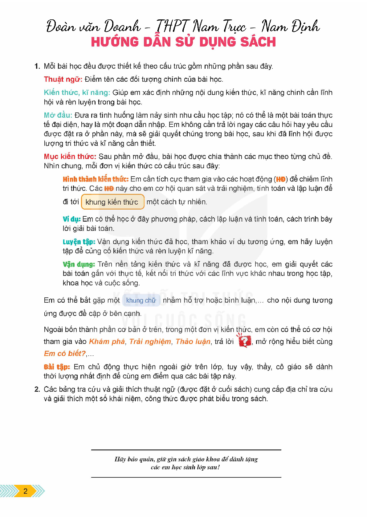 Sách giáo khoa Toán 12 Tập 2 Kết nối tri thức PDF (trang 4)