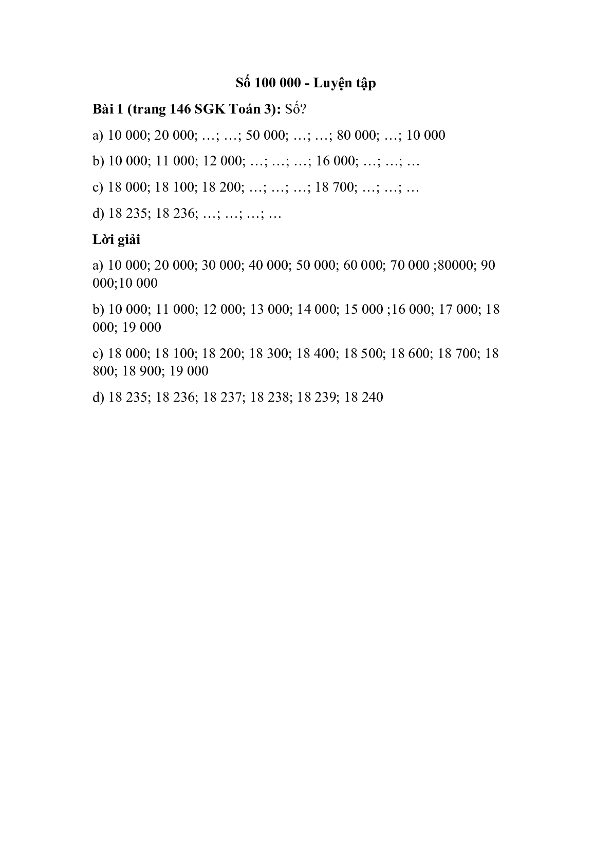 Số ? 10 000; 20 000; …; …; 50 000 (trang 1)