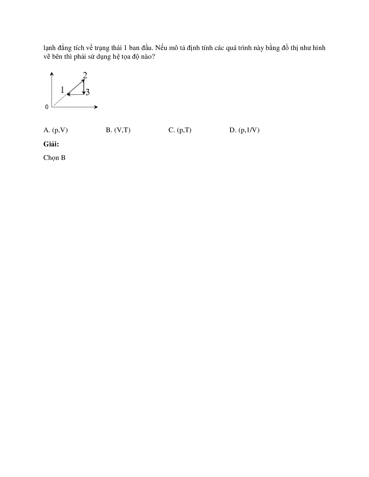 Bài tập về đồ thị trạng thái khí lí tưởng có lời giải (trang 10)