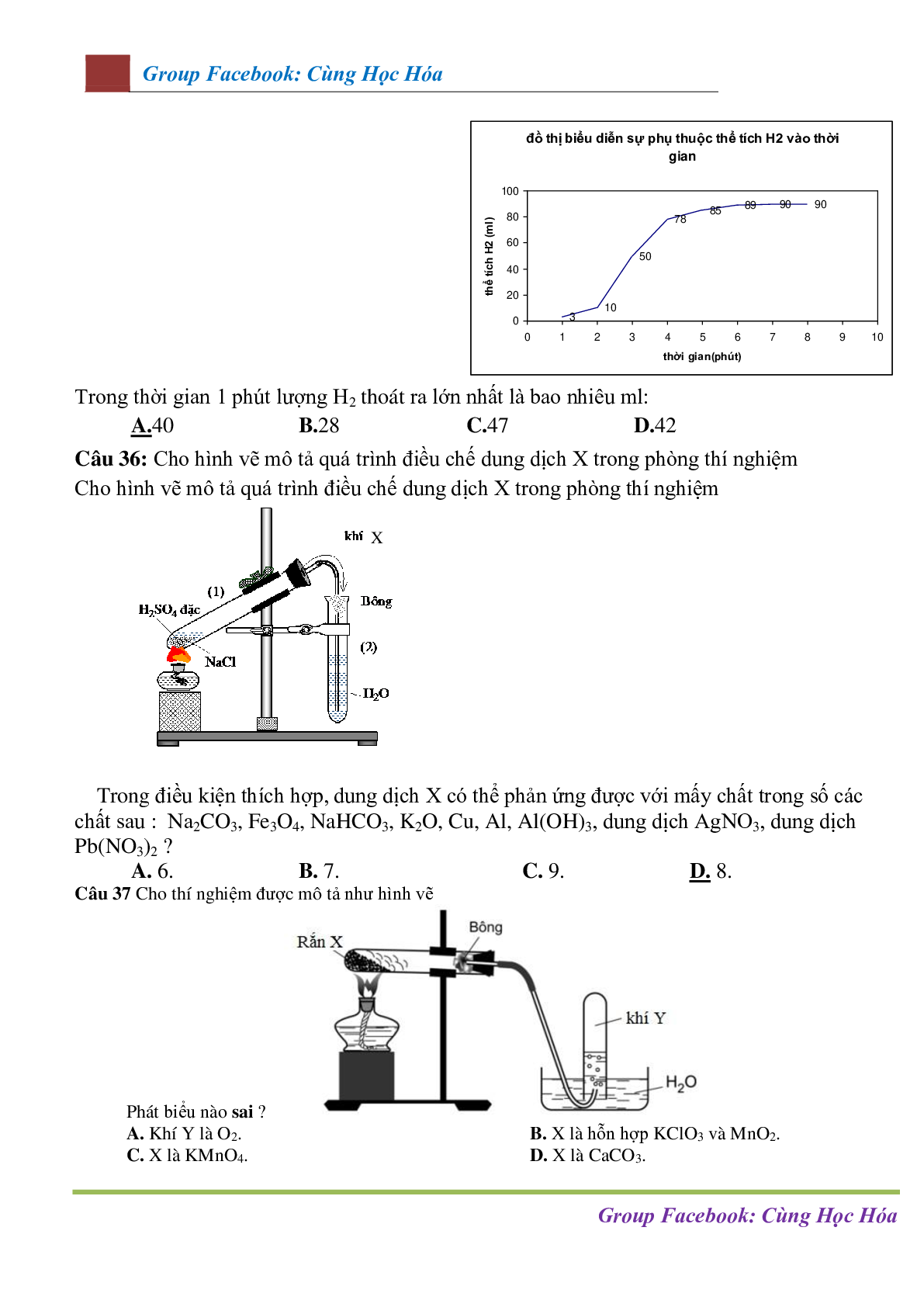 Chuyên đề Mô hình thí nghiệm - ứng dụng thực tế môn Hóa học ôn thi THPTQG (trang 10)