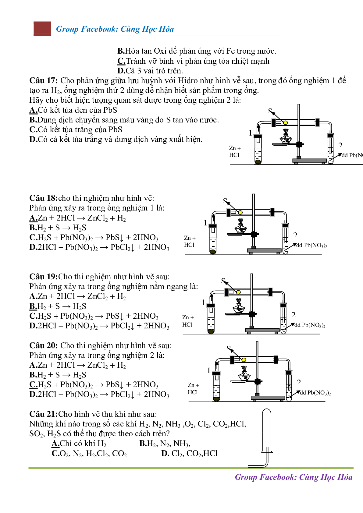 Chuyên đề Mô hình thí nghiệm - ứng dụng thực tế môn Hóa học ôn thi THPTQG (trang 6)
