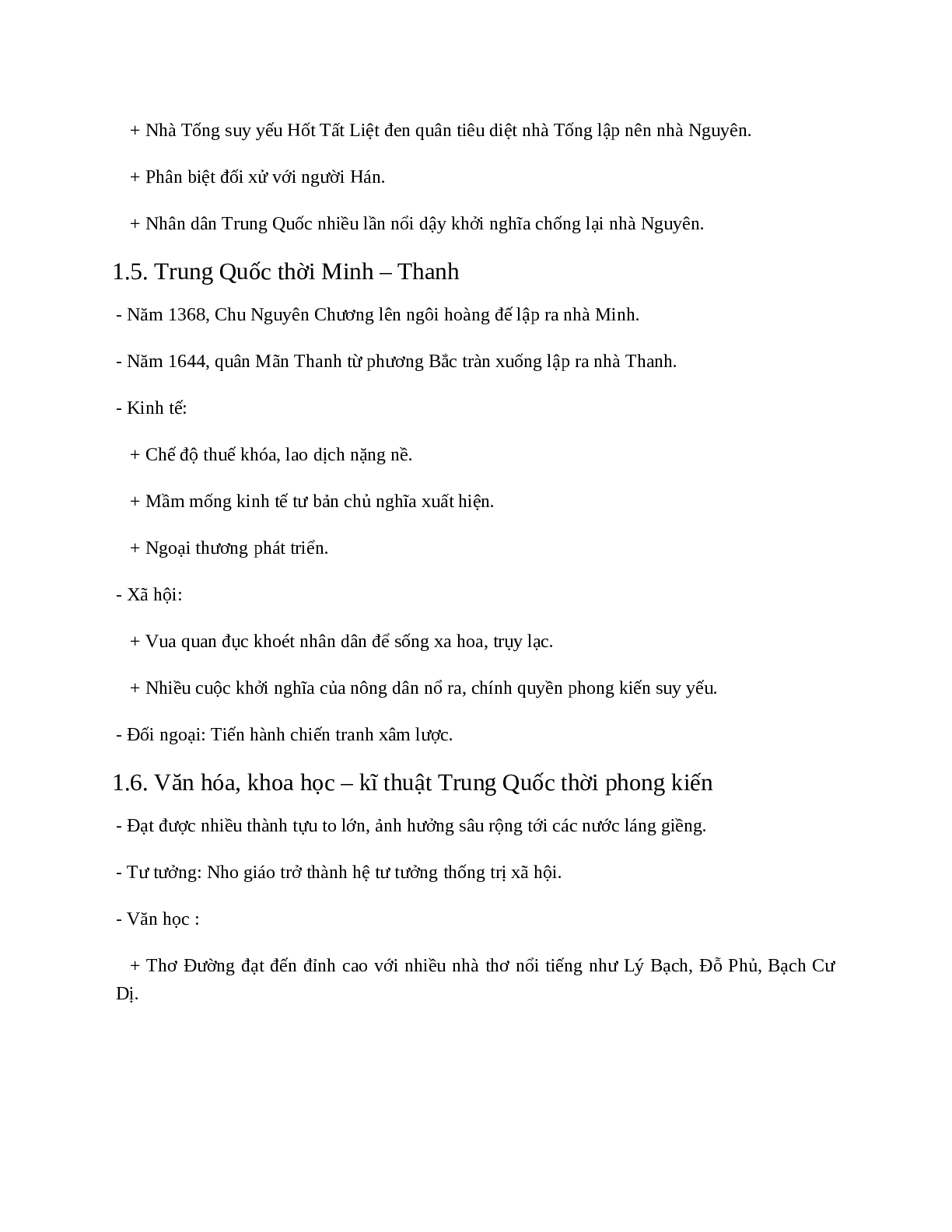Lịch Sử 7 Bài 4 (Lý thuyết và trắc nghiệm): Trung Quốc thời phong kiến (trang 4)