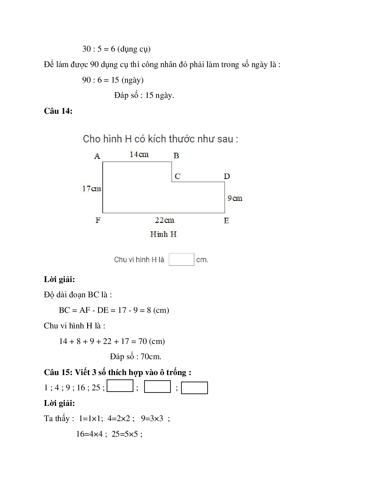 Trắc nghiệm Thi khảo sát đề số 3 có đáp án – Toán lớp 4 (trang 5)