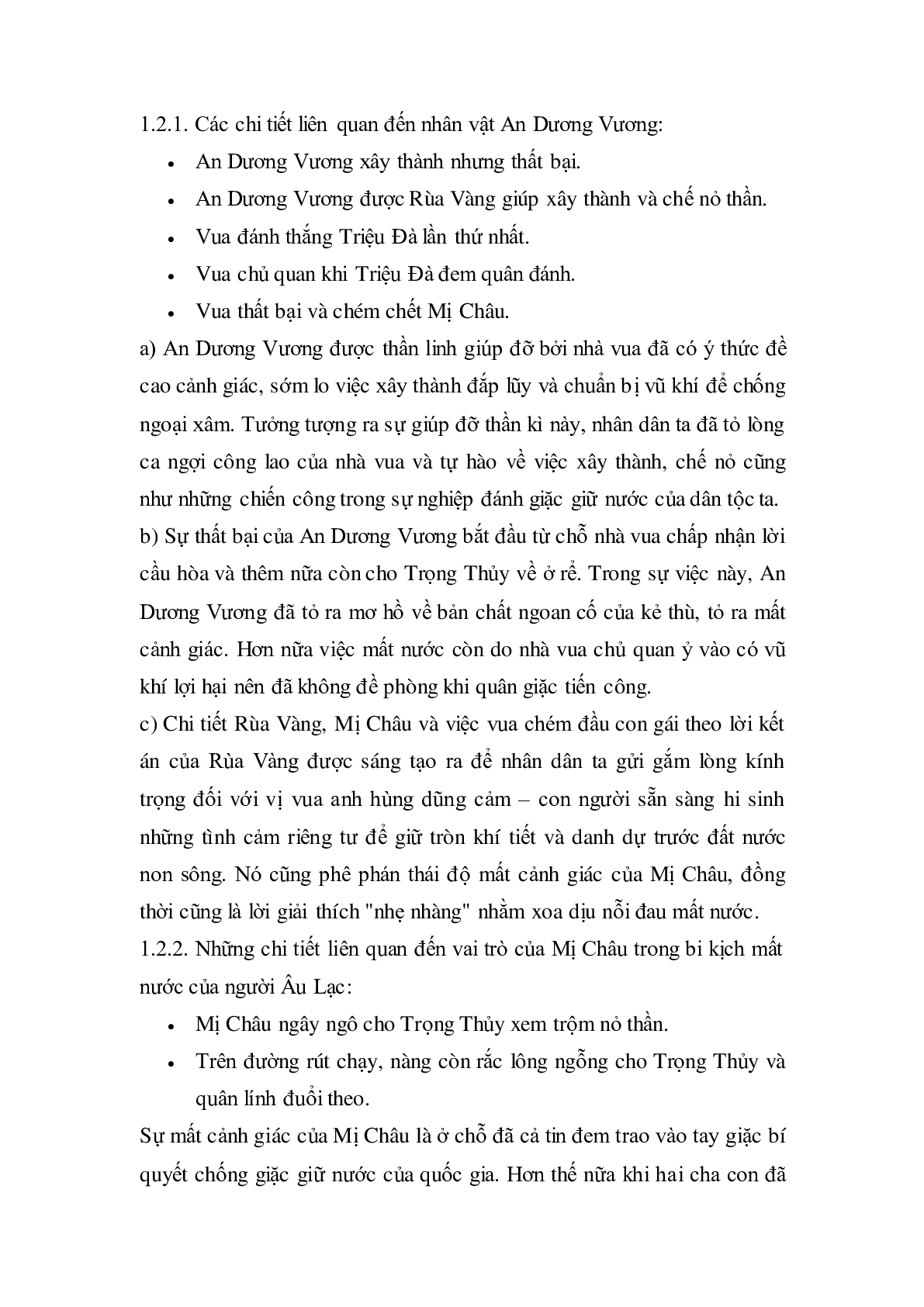 Soạn bài Truyện An Dương Vương và Mị Châu - Trọng Thủy - ngắn nhất Soạn văn 10 (trang 2)