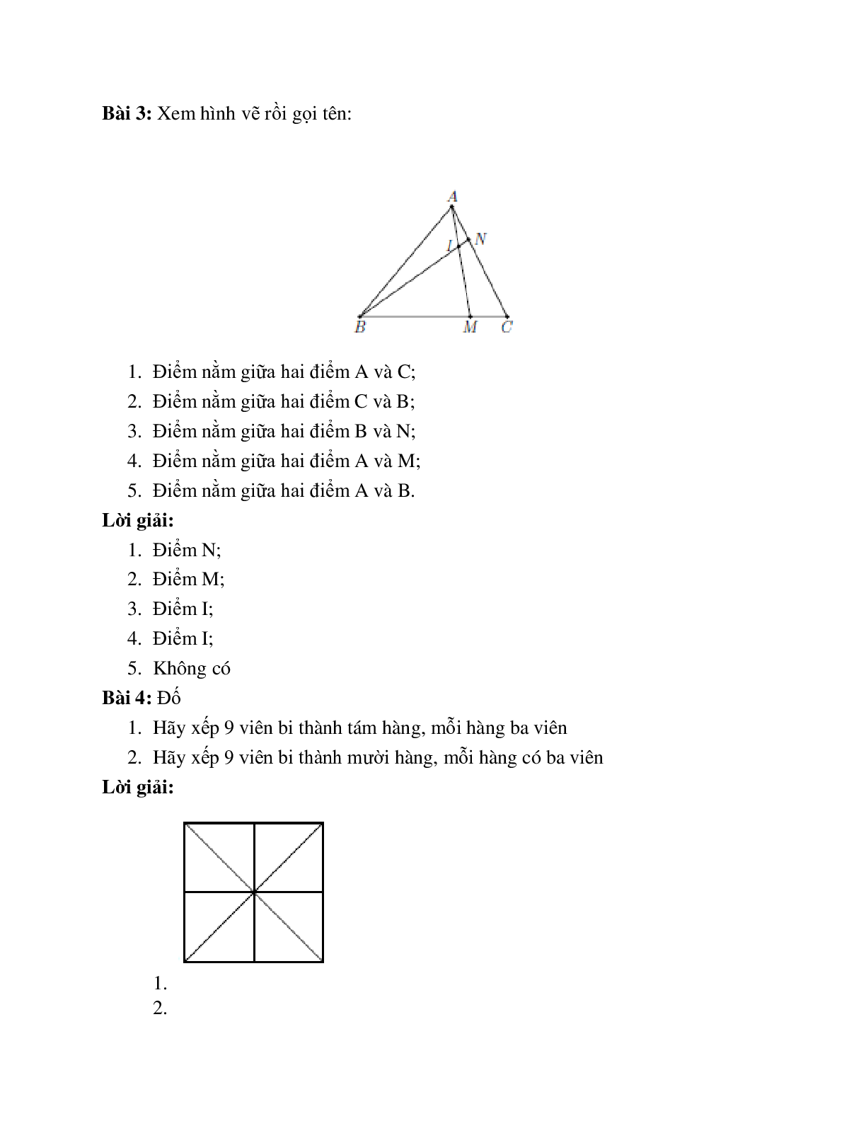 Lý thuyết và bài tập tự luyện Ba điểm thẳng hàng hình học lớp 6 chọn lọc (trang 6)
