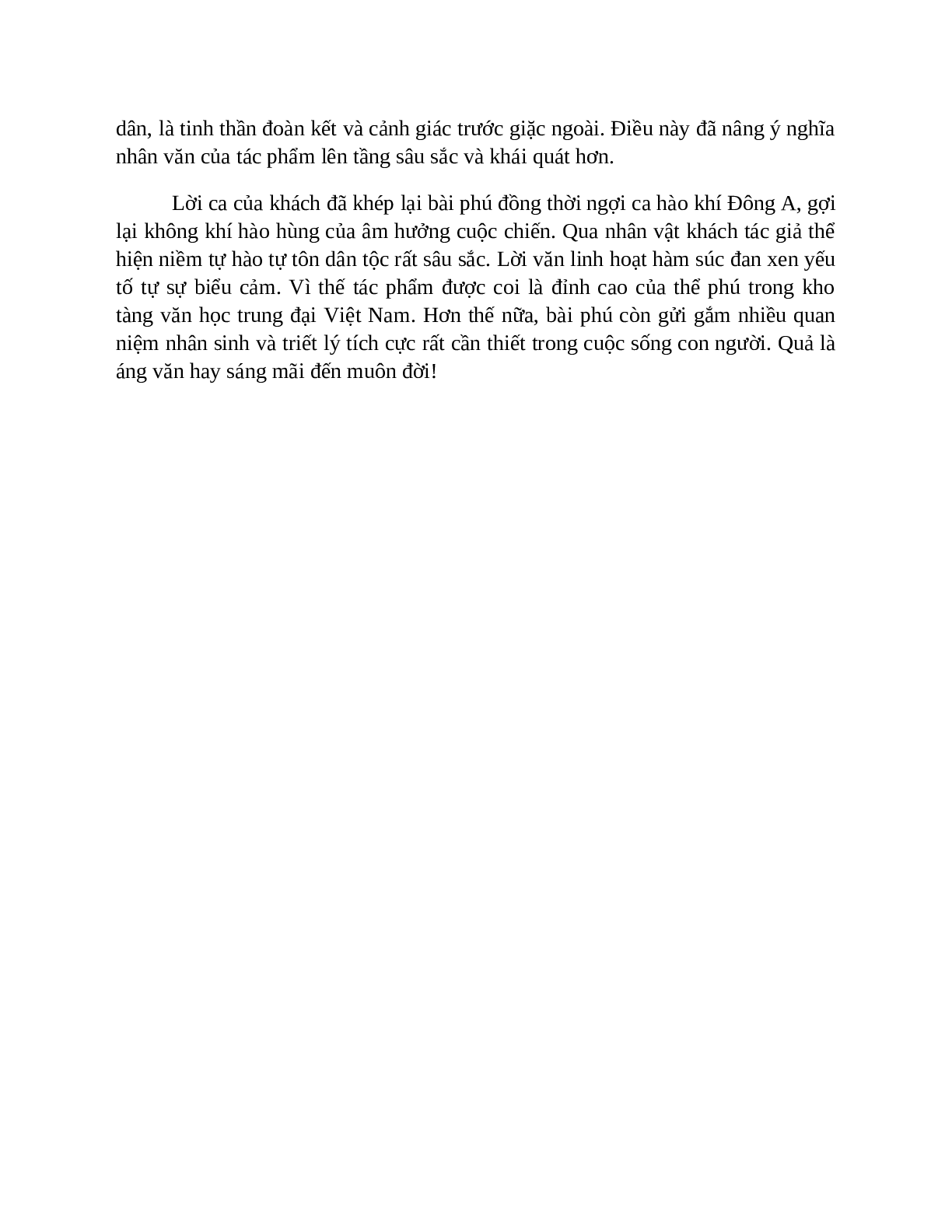 TOP 17 bài mẫu Phân tích nhân vật khách trong bài thơ Phú sông Bạch Đằng SIÊU HAY (trang 4)