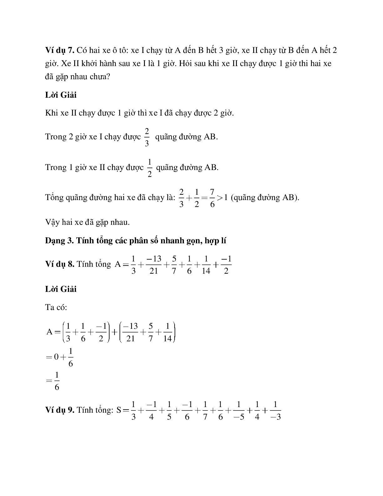 Tuyển tập những bài tập hay nhất về phép cộng phân số có lời giải (trang 4)