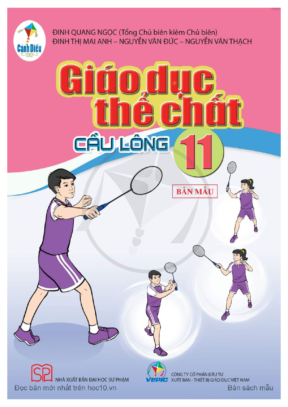 Giáo dục thể chất lớp 11 Cầu lông Cánh diều pdf (trang 1)