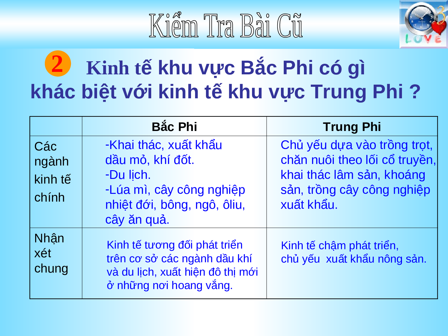 Giáo án Địa lí 7 Bài 33: Các khu vực Châu Phi (trang 3)