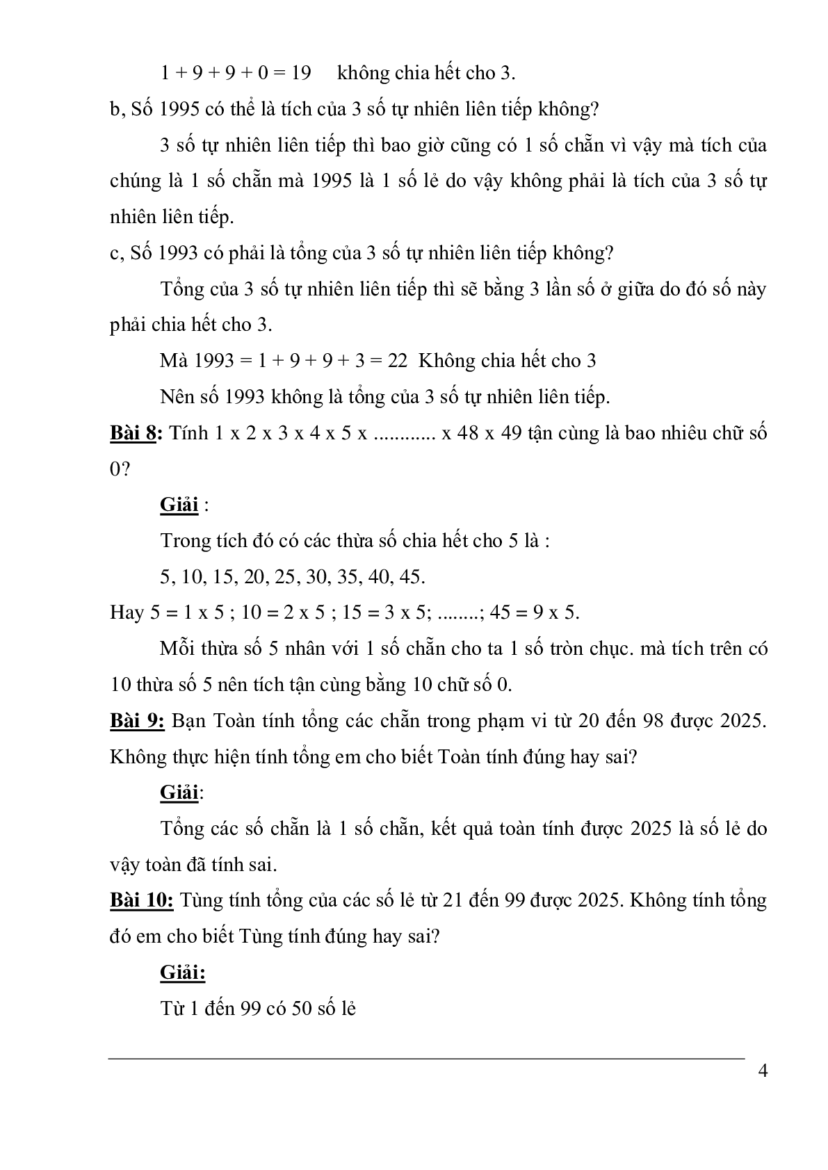 Các dạng toán môn Toán lớp 5 (trang 4)