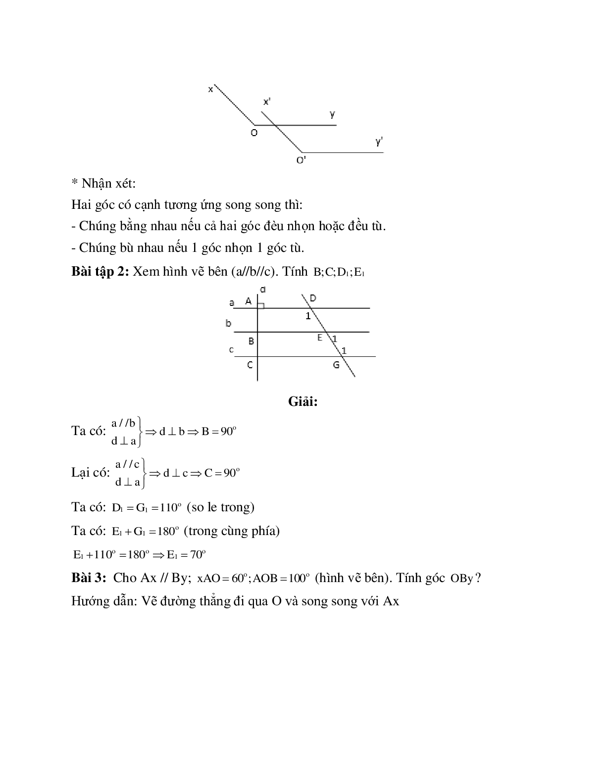 Hệ thống bài tập về Tiên đề Ơ-clit - Từ vuông góc đến song song có lời giải (trang 2)