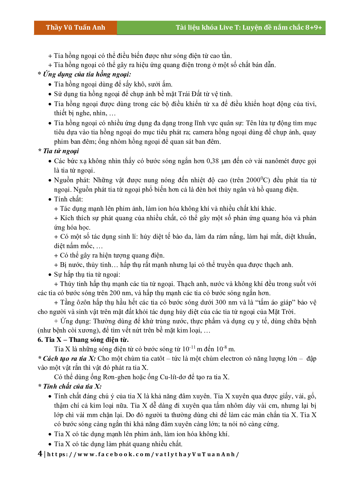 Lý Thuyết Chương Sóng Ánh Sáng Môn Vật Lý Lớp 12 (trang 4)