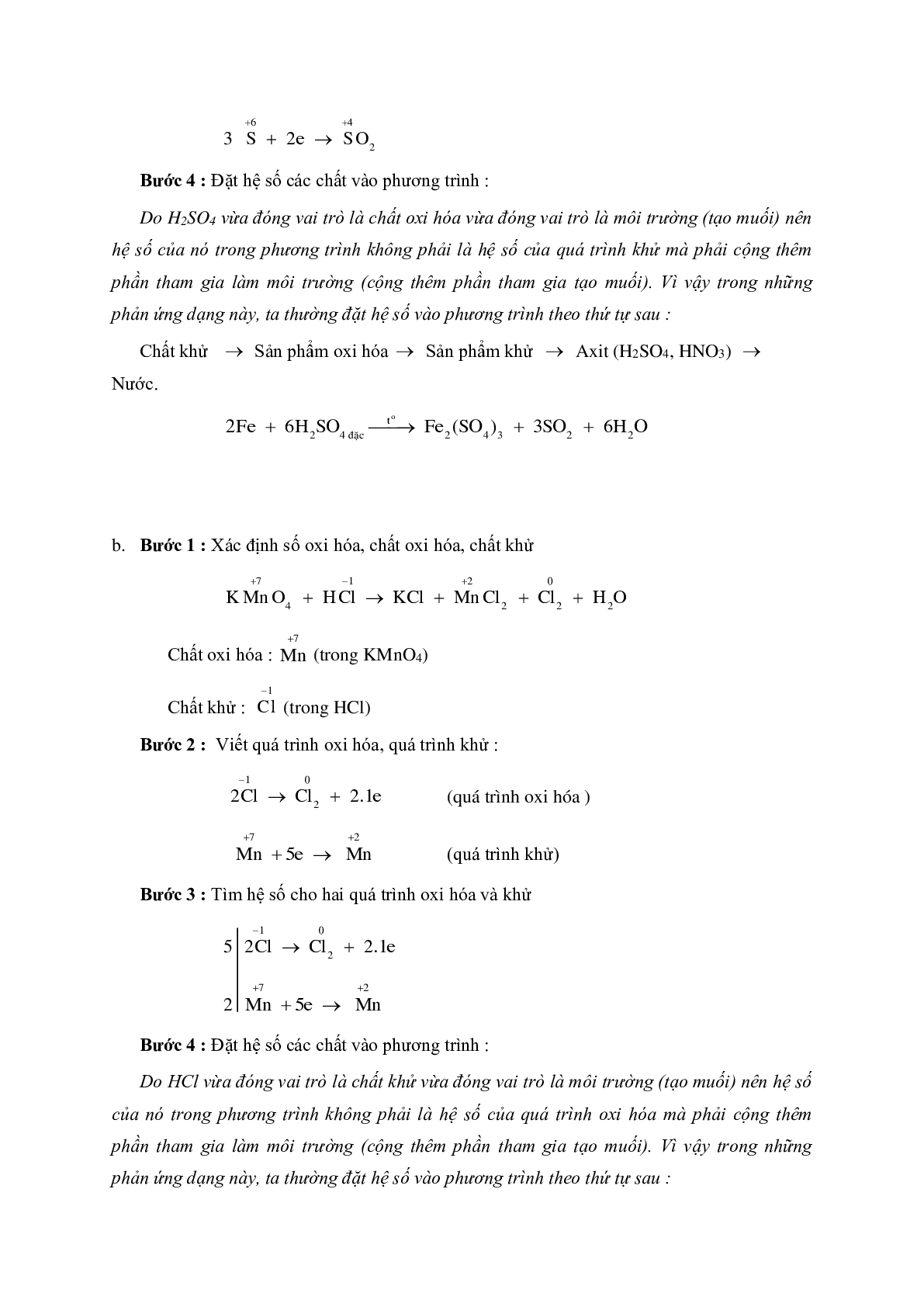 Lý thuyết và bài tập trắc nghiệm Chương Phản ứng hóa học môn Hóa lớp 10 có đáp án (trang 5)