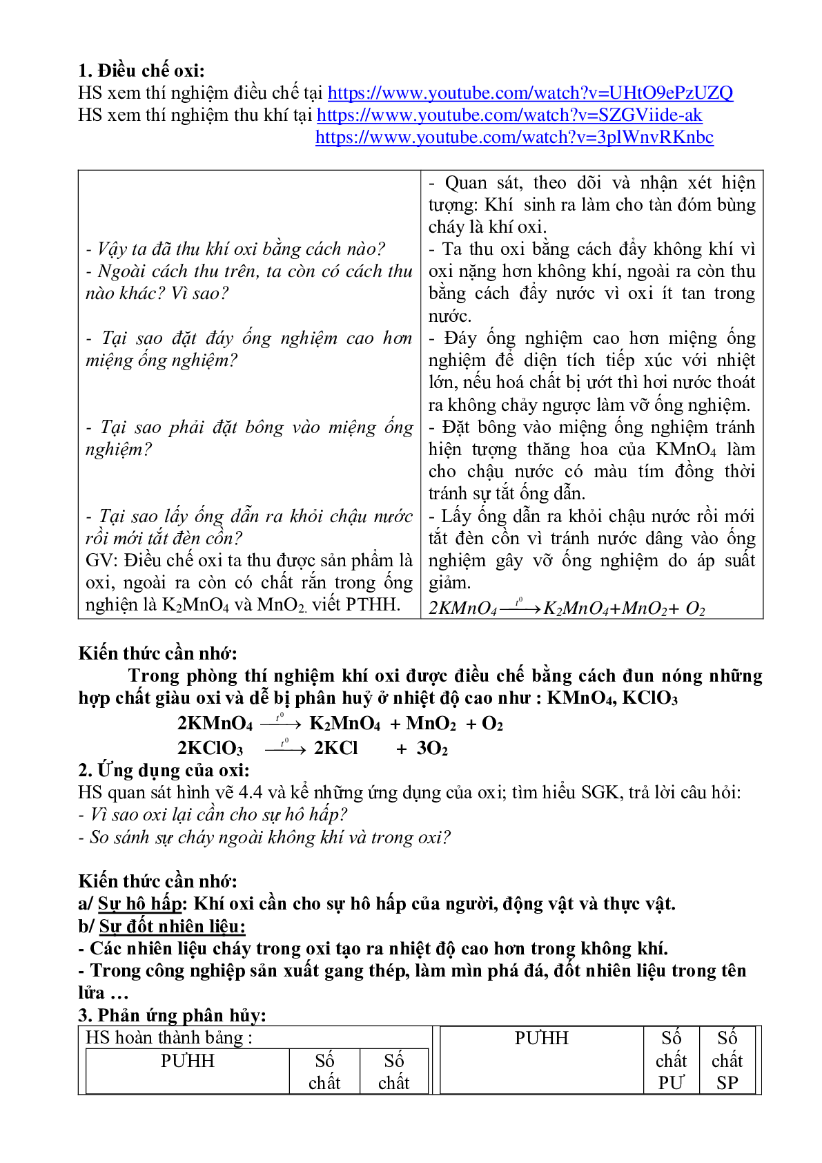 Giáo án hóa 8 chủ đề oxi mới nhất (trang 5)