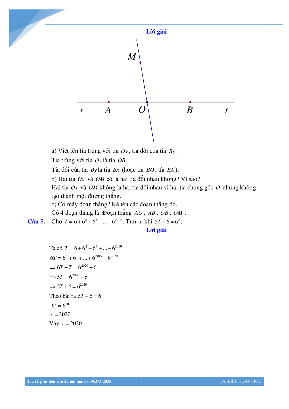 Bộ đề giữa học kì 1 môn toán lớp 6 Hà Nội năm 2021 (trang 3)