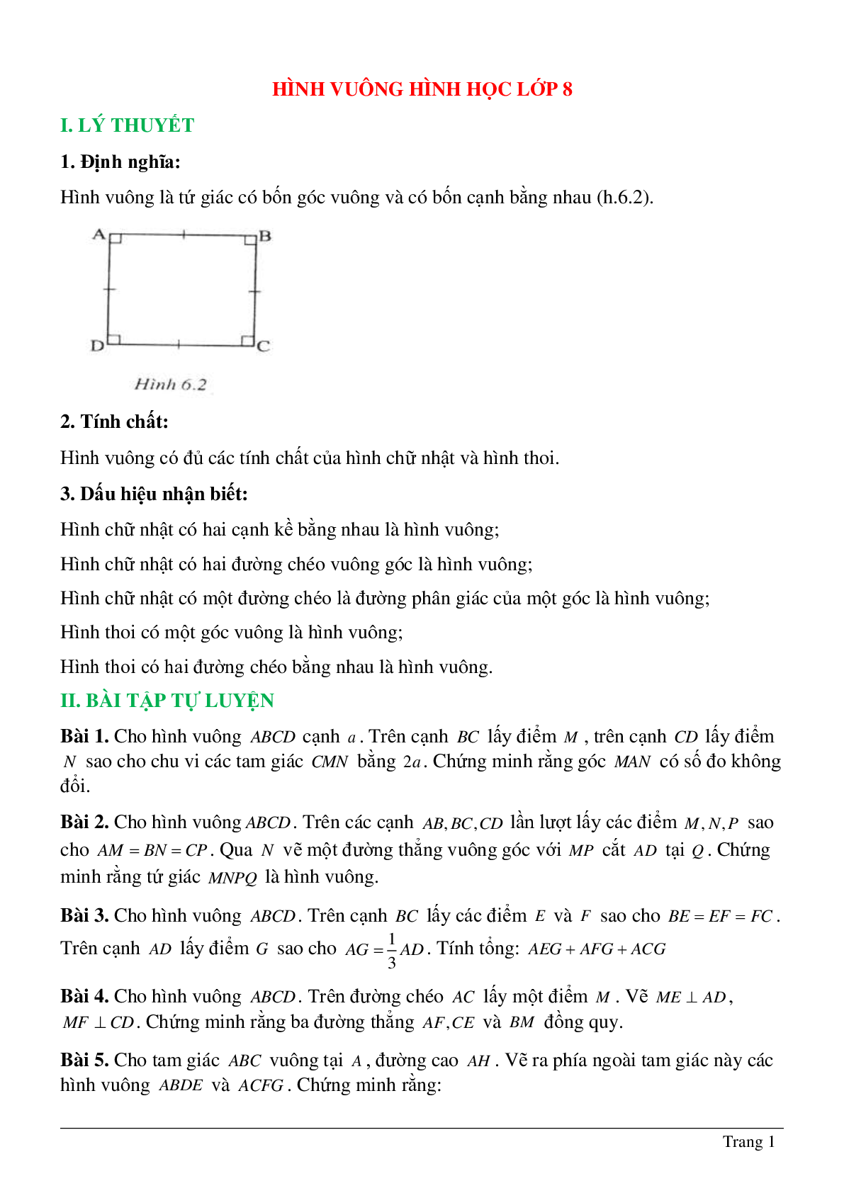 Vẽ Thêm yếu tố phụ để giải toán hình học lớp 8 Nguyễn Đức Tấn