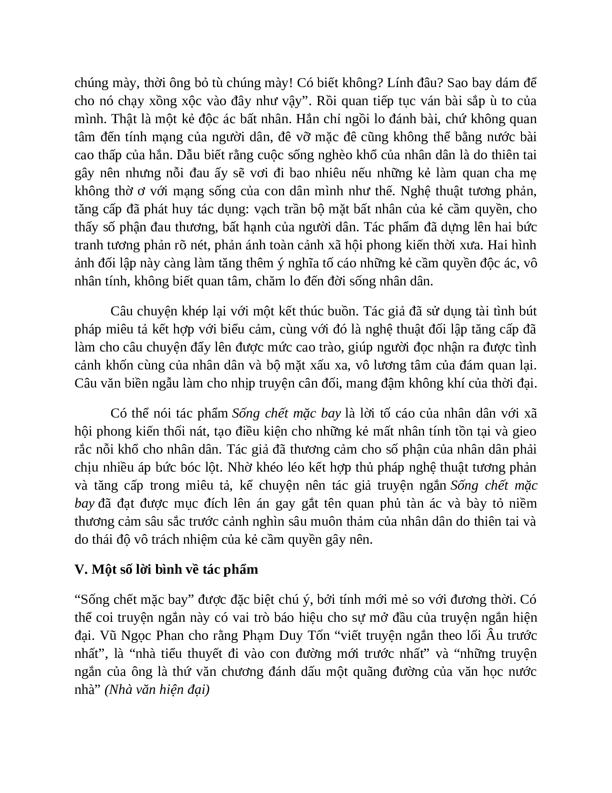 Sơ đồ tư duy bài Sống chết mặc bay dễ nhớ, ngắn nhất - Ngữ văn lớp 7 (trang 8)