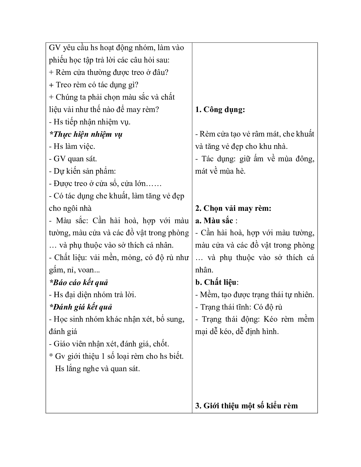 GIÁO ÁN CÔNG NGHỆ 6 BÀI 11: TRANG TRÍ NHÀ Ở BẰNG MỘT SỐ ĐỒ VẬT (T2) MỚI NHẤT (trang 3)