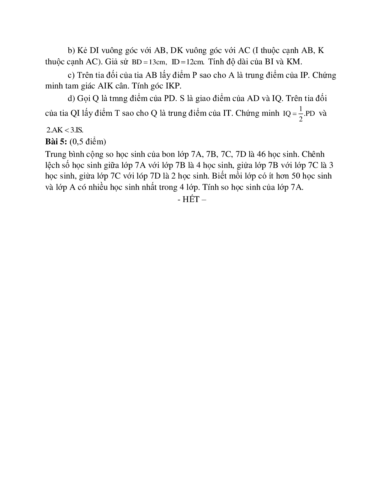 4 đề thi học kì 2 quận Tân Phú (trang 5)
