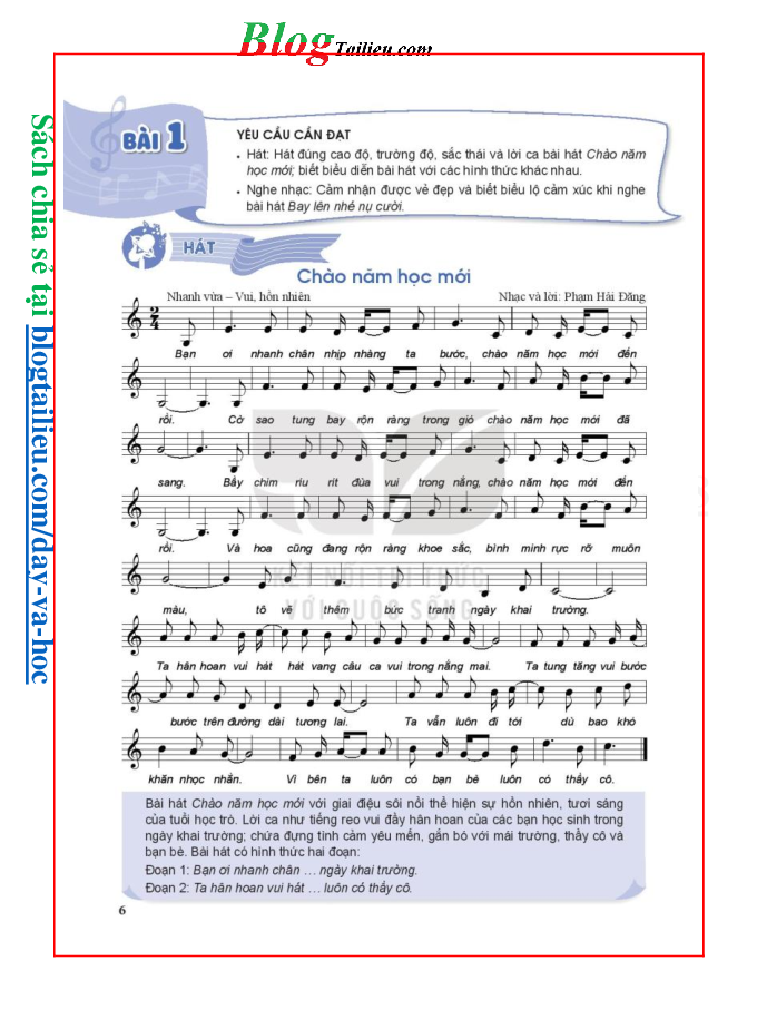 Âm nhạc lớp 8 Kết nối tri thức pdf (trang 5)