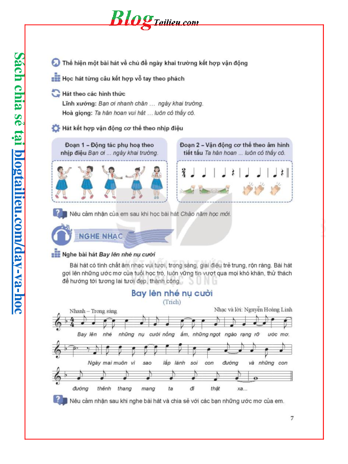 Âm nhạc lớp 8 Kết nối tri thức pdf (trang 6)