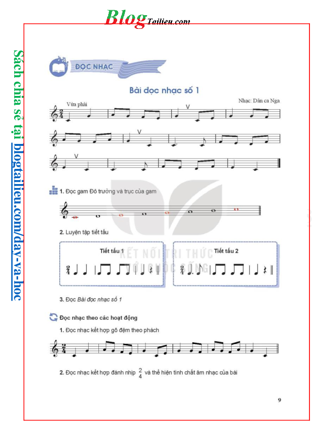 Âm nhạc lớp 8 Kết nối tri thức pdf (trang 8)