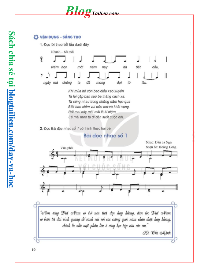 Âm nhạc lớp 8 Kết nối tri thức pdf (trang 9)