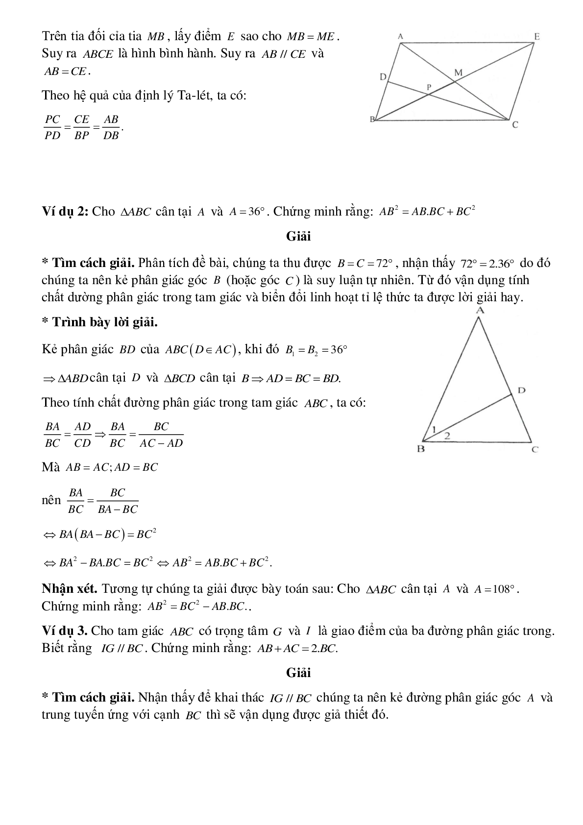 Tính chất đường phân giác của tam giác (trang 3)