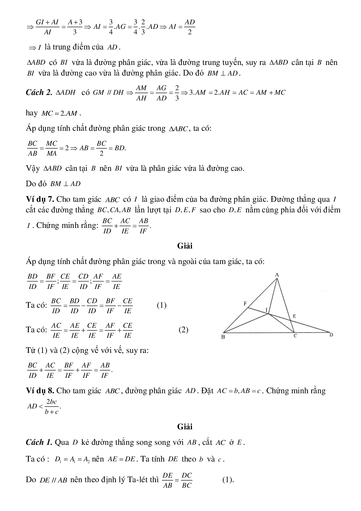Tính chất đường phân giác của tam giác (trang 6)