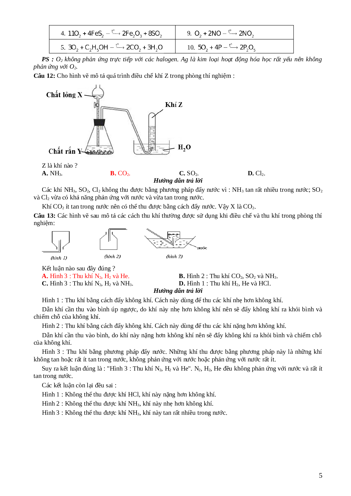 33 câu trắc nghiệm về hình  vẽ thí nghiệm hóa học lớp 12 có đáp án 2023 (trang 5)