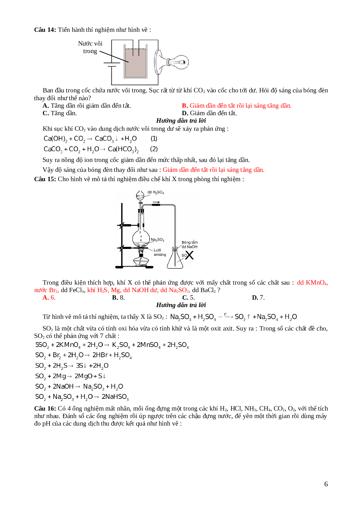 33 câu trắc nghiệm về hình  vẽ thí nghiệm hóa học lớp 12 có đáp án 2023 (trang 6)