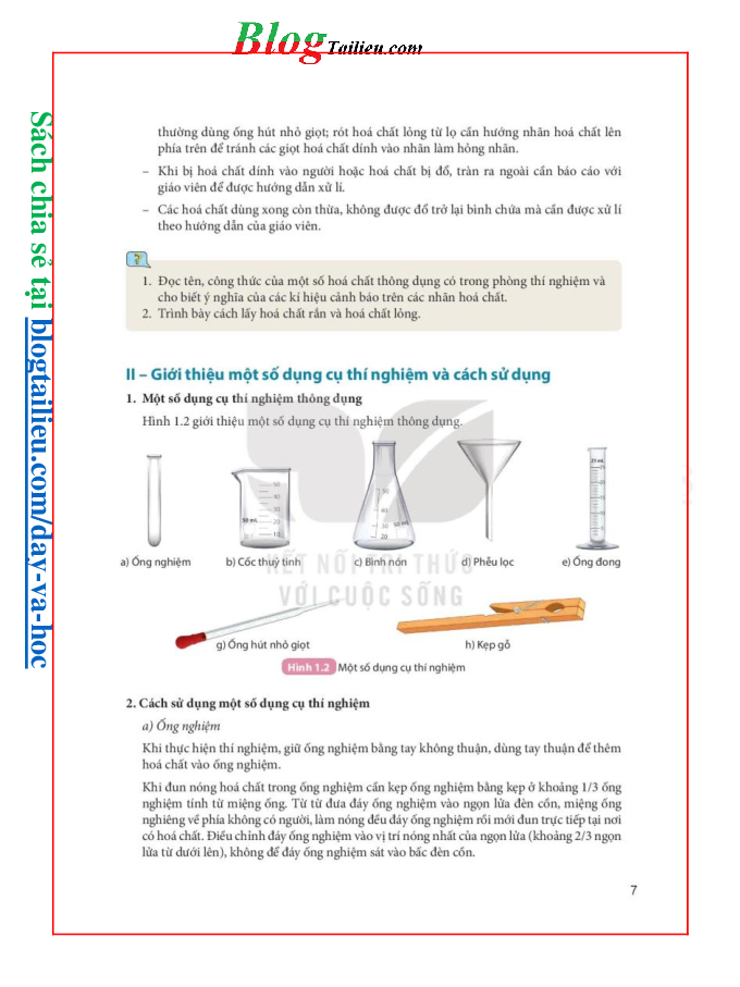 Khoa học tự nhiên lớp 8 Kết nối tri thức pdf (trang 6)
