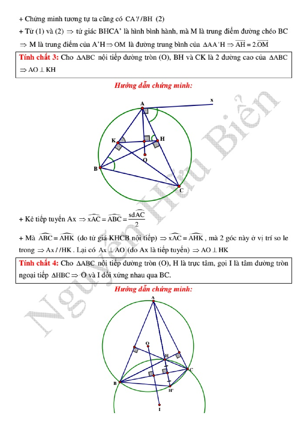 Kỹ thuật công phá hình học phẳng Oxy để giải nhanh (trang 4)