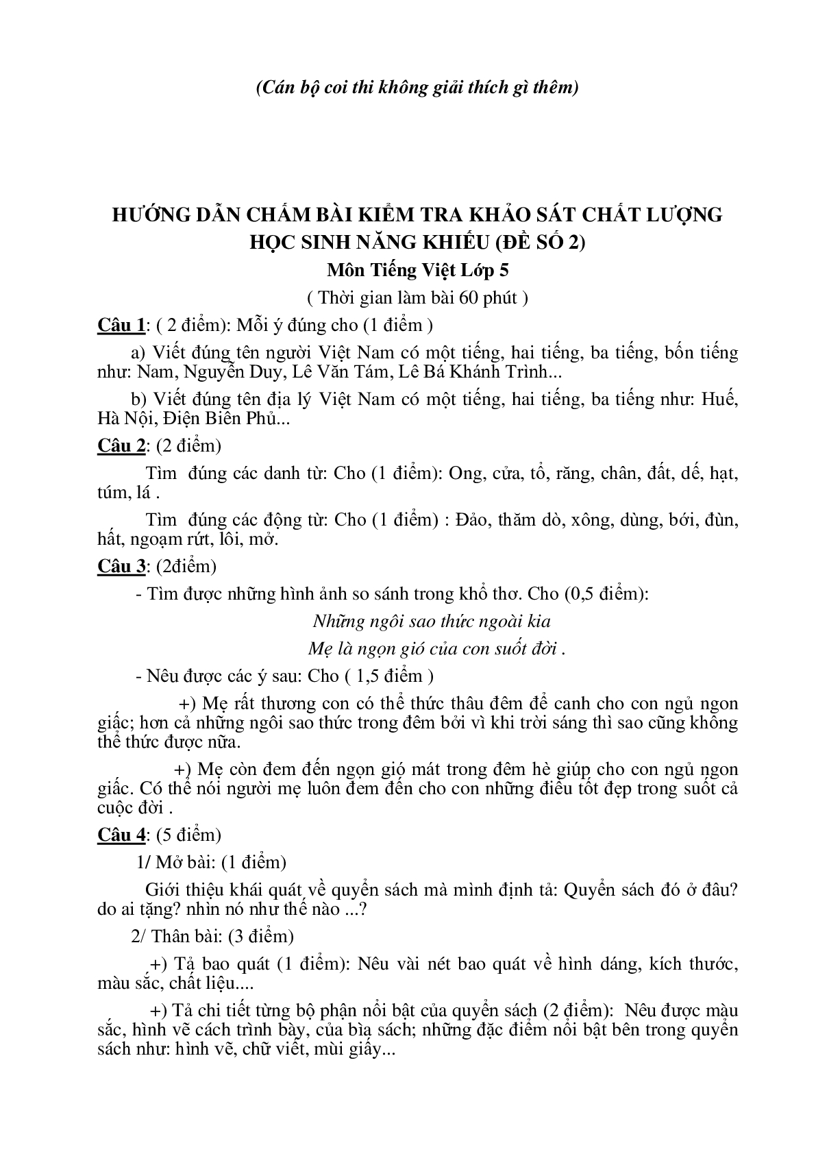 35 đề thi HSG môn Tiếng Việt lớp 5 (trang 4)
