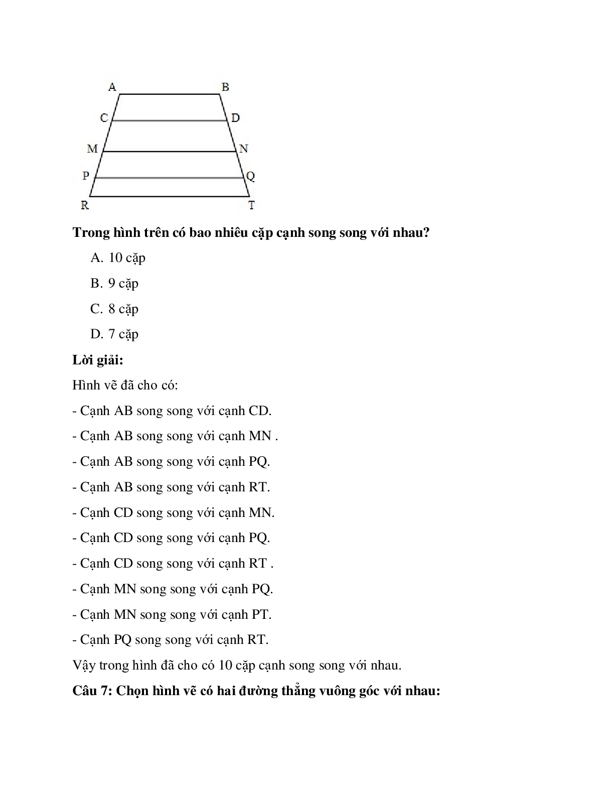 15 câu Trắc nghiệm Hai đường thẳng vuông góc có đáp án 2023 – Toán lớp 4 (trang 4)