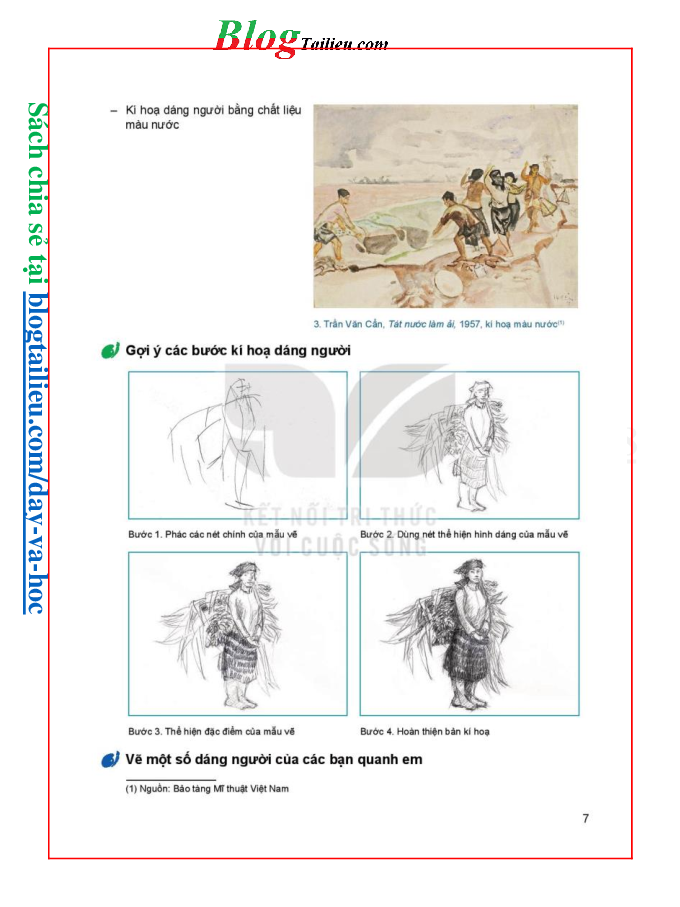 Mĩ thuật lớp 8 Kết nối tri thức pdf (trang 6)