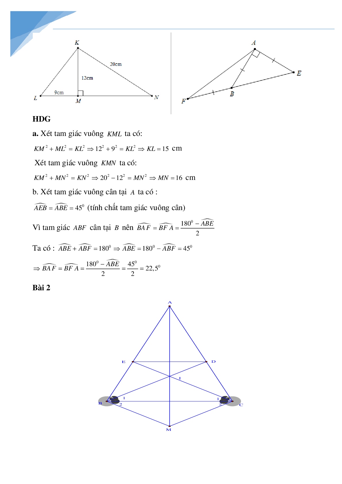 10 đề toán giữa kì 2 lớp 7 các trường Hà Nội (trang 6)