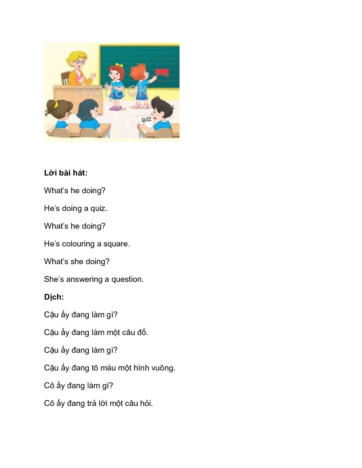 Tiếng Anh lớp 2 Unit 5 Lesson 3 trang 25 – Kết nối tri thức (trang 3)