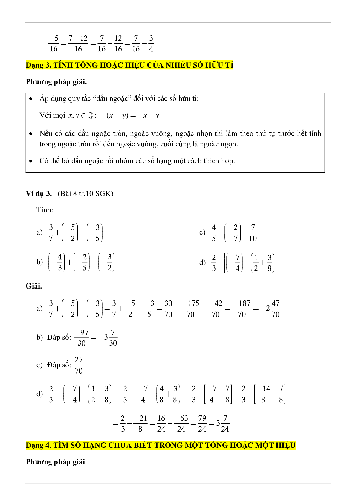Tổng hợp lý thuyết Toán lớp 7 có đáp án: Số hữu tỉ. Số thực (trang 9)