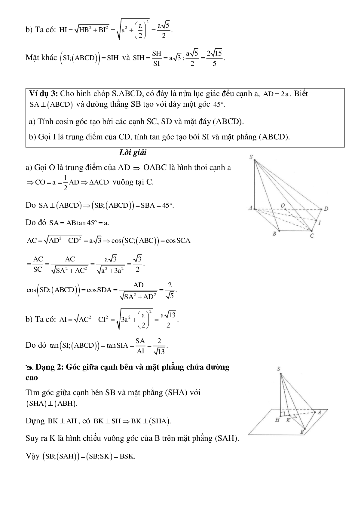 Tính góc trong hình học không gian (trang 10)