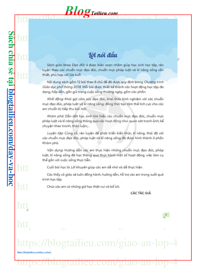 Đạo đức 4 Cánh diều pdf (trang 2)