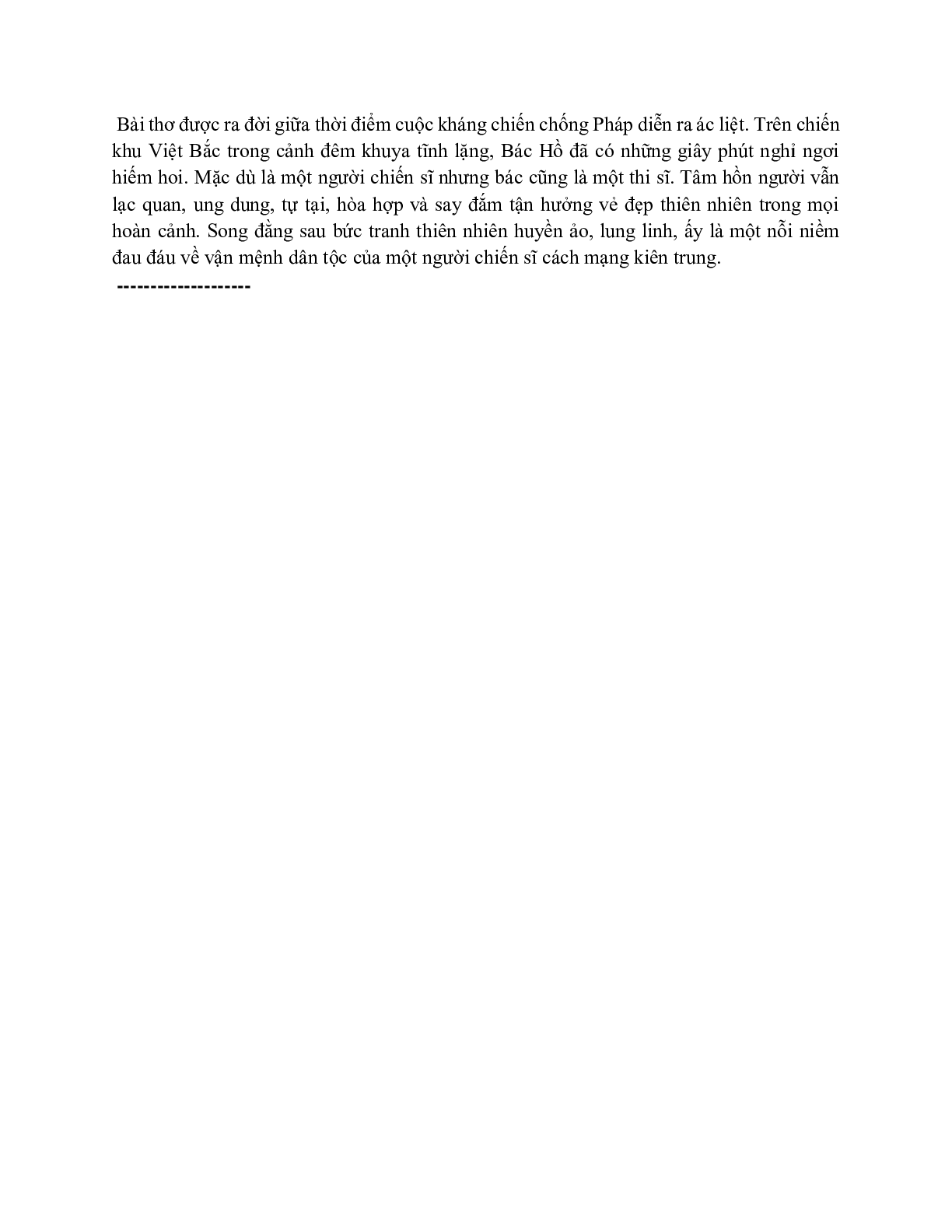 Giáo án ngữ văn lớp 7 Tuần 14 Tiết 56: Phát biểu cảm nghĩ về tác phẩm văn học mới nhất (trang 4)