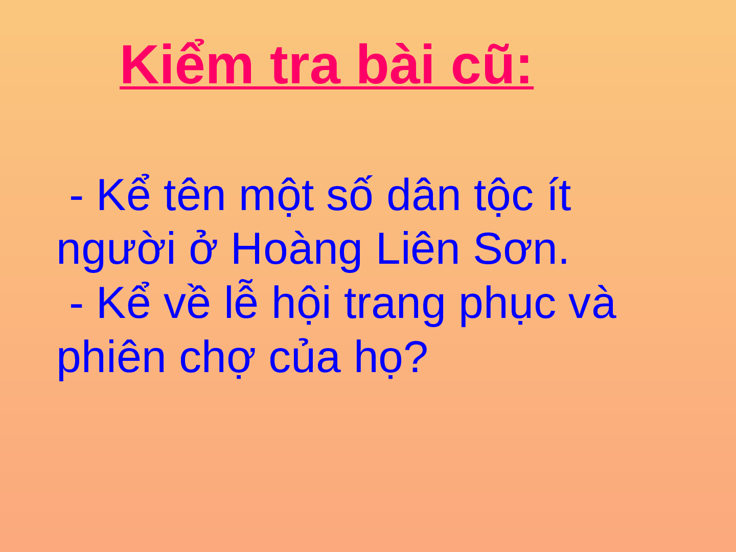 Giáo án Địa lý lớp 4 Bài 3: Hoạt động sản xuất của người dân ở Hoàng Liên Sơn (trang 2)