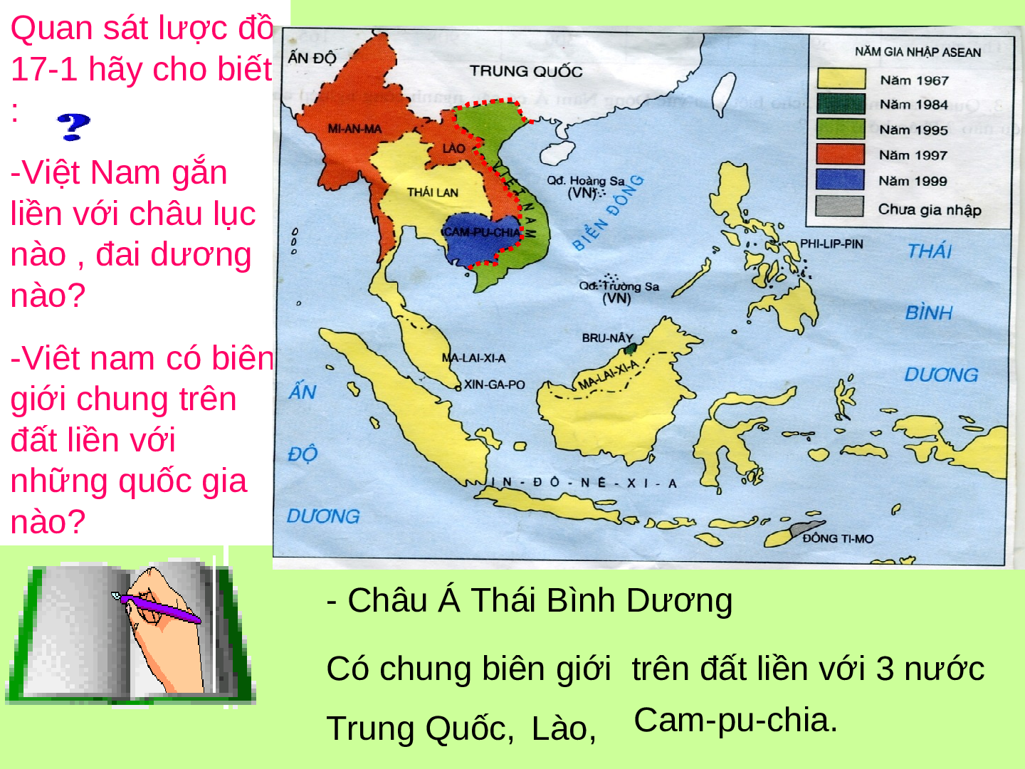 Giáo án Địa lí 8 Bài 22: Việt Nam - Đất nước con người (trang 3)