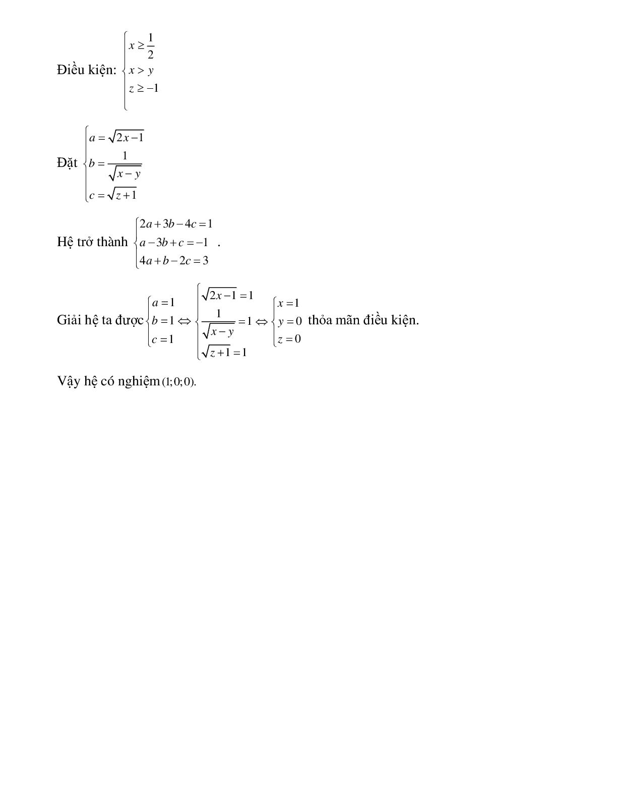 Giải hệ phương trình ba ẩn với hệ số tường minh (trang 5)