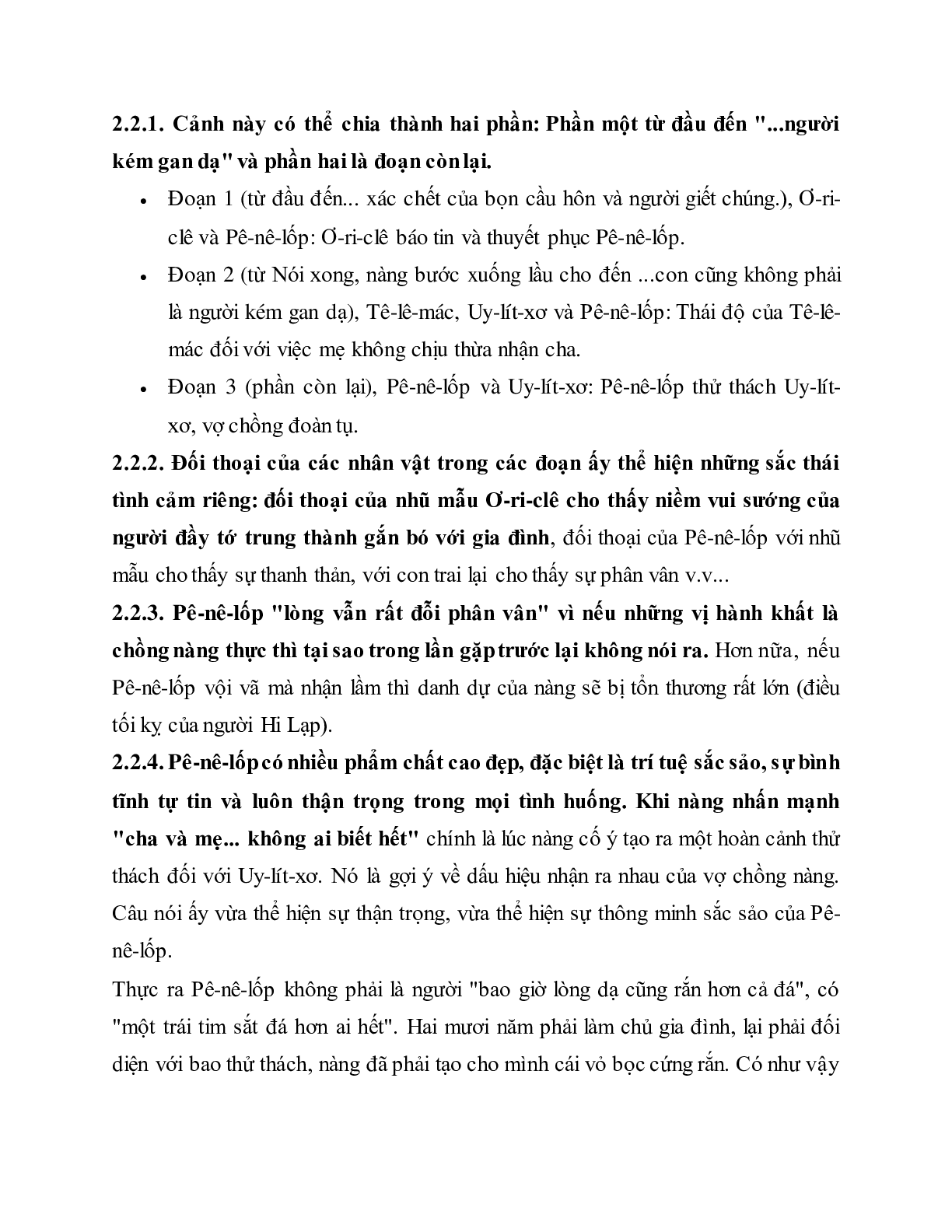 Soạn bài Uy-Lít-Xơ trở về - ngắn nhất Soạn văn 10 (trang 4)
