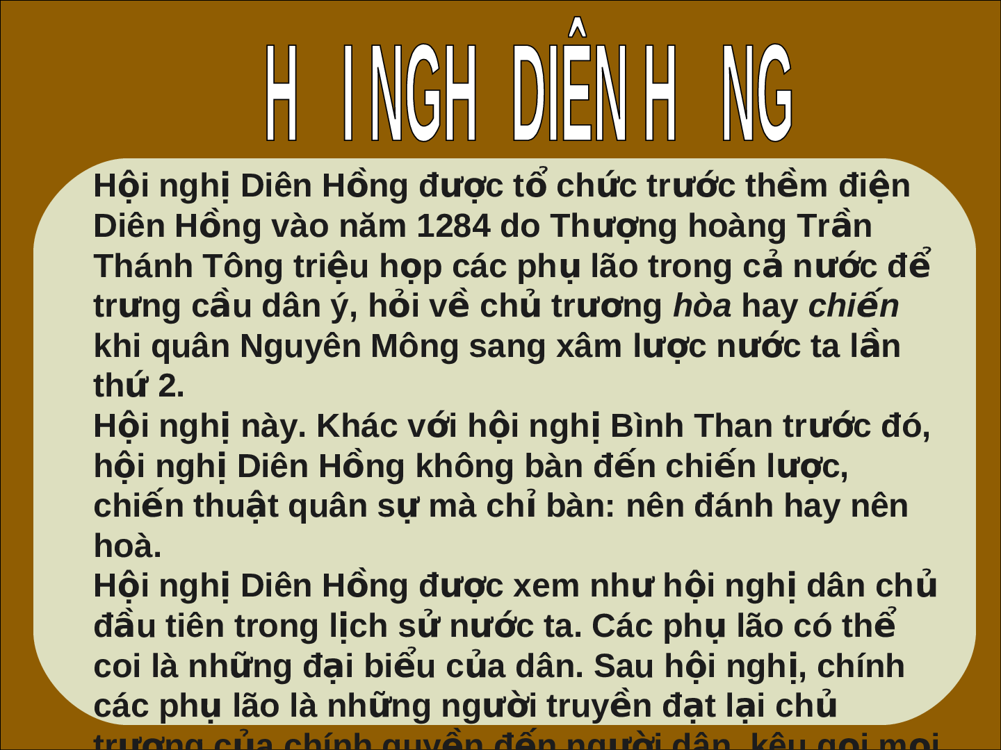 Giáo án Lịch Sử 4 Bài 14: Cuộc kháng chiến chống quân xâm lược Mông -  Nguyên (trang 10)