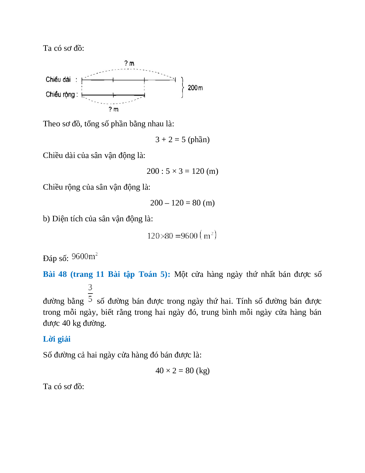 SBT Toán lớp 5 trang 11, 12 Ôn tập và bổ sung về giải toán (trang 3)