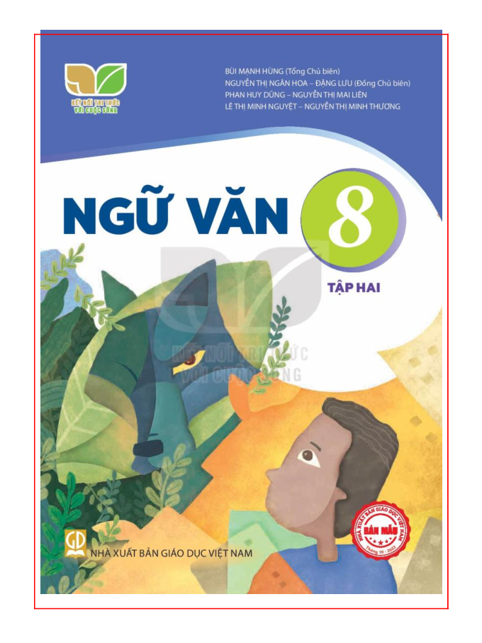 Ngữ văn lớp 8 Tập 2 Kết nối tri thức pdf (trang 1)