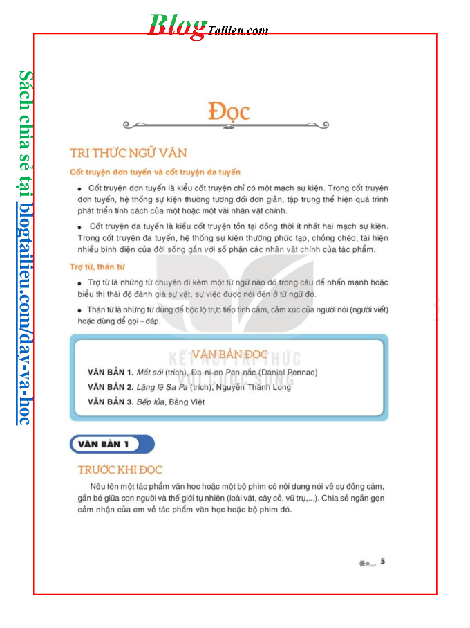 Ngữ văn lớp 8 Tập 2 Kết nối tri thức pdf (trang 6)